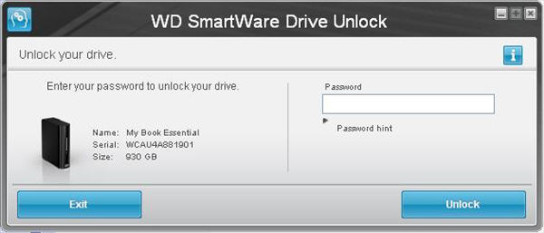 Wd Smartware Drive Unlock Download Mac